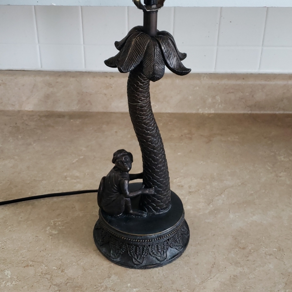 Monkey & Palm Tree Lamp